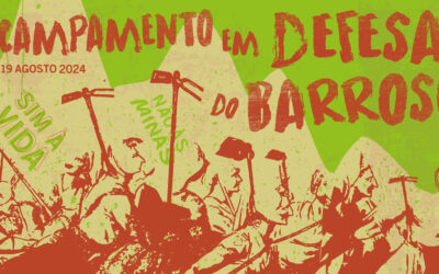 Campamento en defensa de Barroso